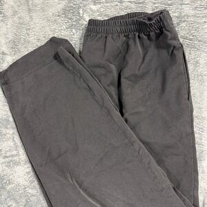Sag Harbor Pants Womens 18W Black Elastic Waist Straight Leg HS4146